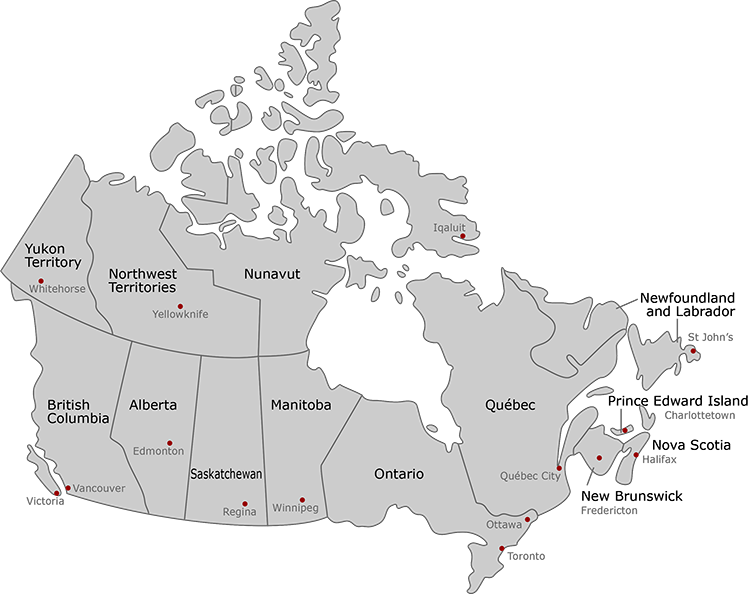 Canada Map