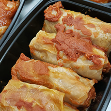 Cabbage rolls from Blueberry Kitchen, Rocanville, Saskatchewan