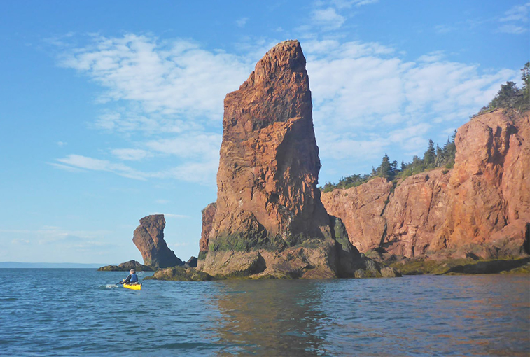 NovaShores Sea Kayaking, Bay of Fundy, NS | Photo: NovaShores Sea Kayaking