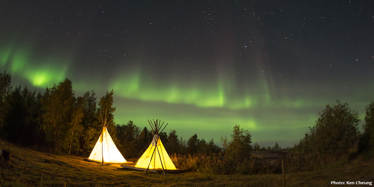 Aurora Borealis in Yellowknife, NT | Photo: Ken Cheung, Unsplash