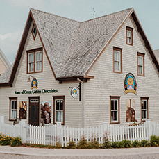 Anne of Green Gables Chocolates shop at Avonlea Village, Cavendish, PEI
